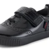 Tovni Brogue-Schuhe für Kleinkinder, Mädchen, Lackleder, schwarz Tovni Brogue-Schuhe für Kleinkinder, Mädchen, Lackleder, schwarz