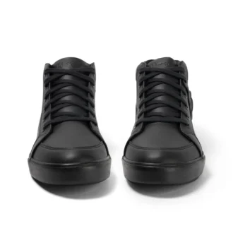 Tovni Hi Lederalternative für Erwachsene, Unisex, Schwarz