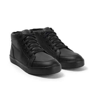 Tovni Hi Lederalternative für Erwachsene, Unisex, Schwarz