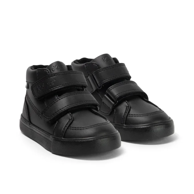 Tovni Hi Vel Unisex für Kleinkinder, Lederimitat, schwarz Tovni Hi Vel Unisex für Kleinkinder, Lederimitat, schwarz