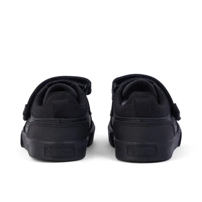 Tovni Scuff Lo Leder für Jungen, schwarz