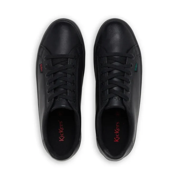 Tovni Stack für Damen aus Leder, schwarz Tovni Stack für Damen aus Leder, schwarz