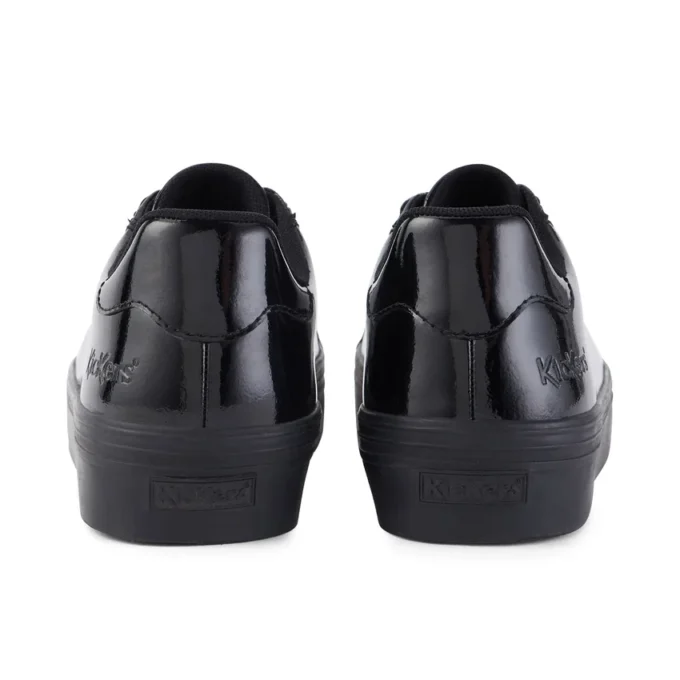 Tovni Stack für Damen aus schwarzem Lackleder Tovni Stack für Damen aus schwarzem Lackleder