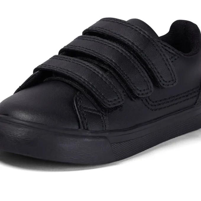 Tovni Trip Unisex für Kleinkinder aus Leder, schwarz
