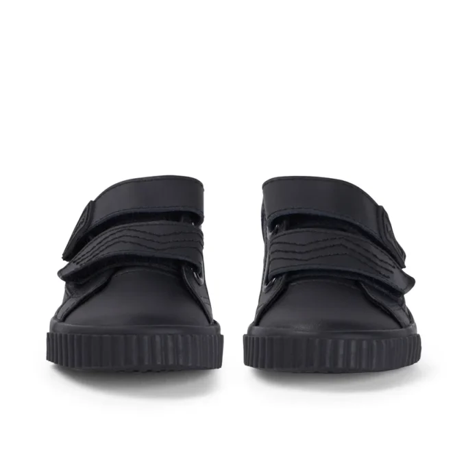 Tovni Twin Flex Leder für kleine Jungen, schwarz