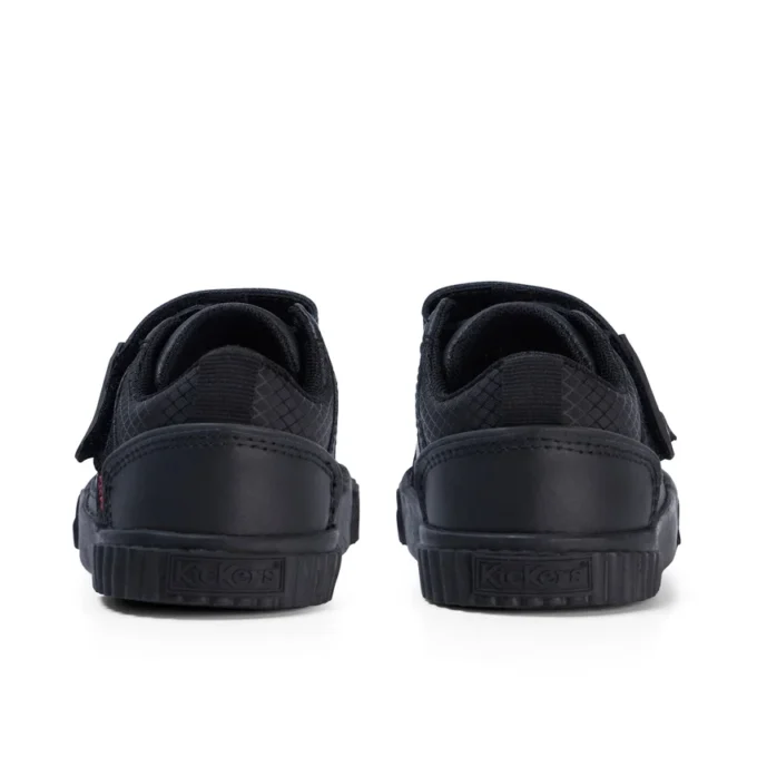 Tovni Twin Flex Leder für kleine Jungen, schwarz