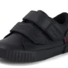 Tovni Twin Flex Leder für kleine Jungen, schwarz
