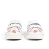 Tovni Twin Happy Sneakers für Mädchen im Kleinkindalter, Leder, Weiß Tovni Twin Happy Sneakers für Mädchen im Kleinkindalter, Leder, Weiß