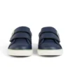 Tovni Twin ZigZag Sneaker für Jungen, Leder, Marineblau