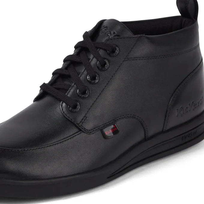Troiko Hi Lederstiefel für Jugendliche, schwarz Troiko Hi Lederstiefel für Jugendliche, schwarz