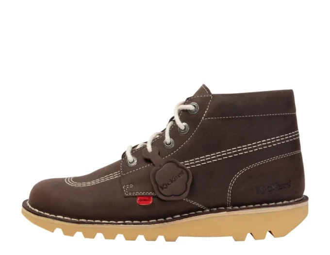 Unisex-Kick Hi-Stiefel aus Wildleder für Erwachsene, braun Unisex-Kick Hi-Stiefel aus Wildleder für Erwachsene, braun