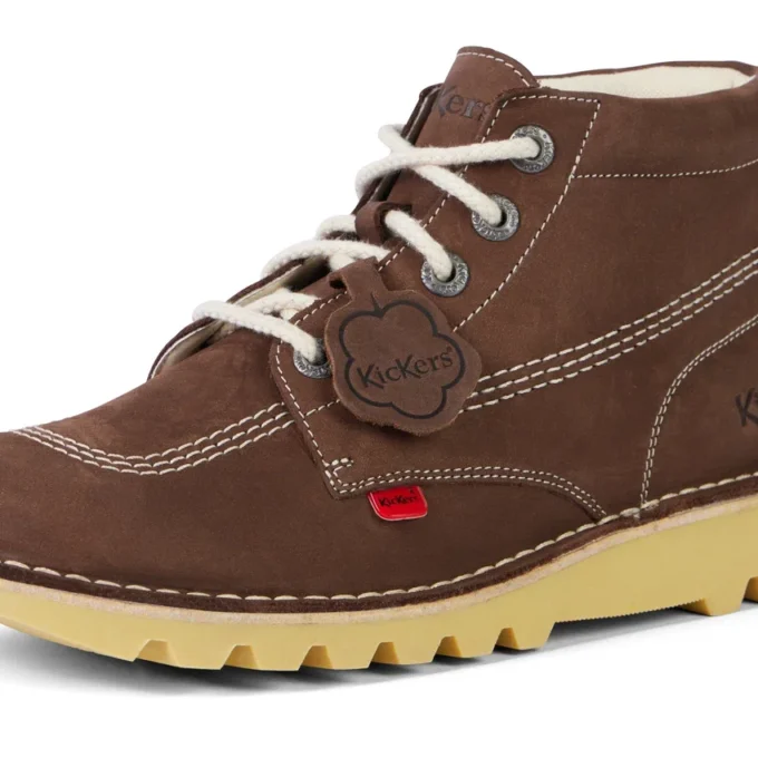 Unisex-Kick Hi-Stiefel aus Wildleder für Erwachsene, braun Unisex-Kick Hi-Stiefel aus Wildleder für Erwachsene, braun