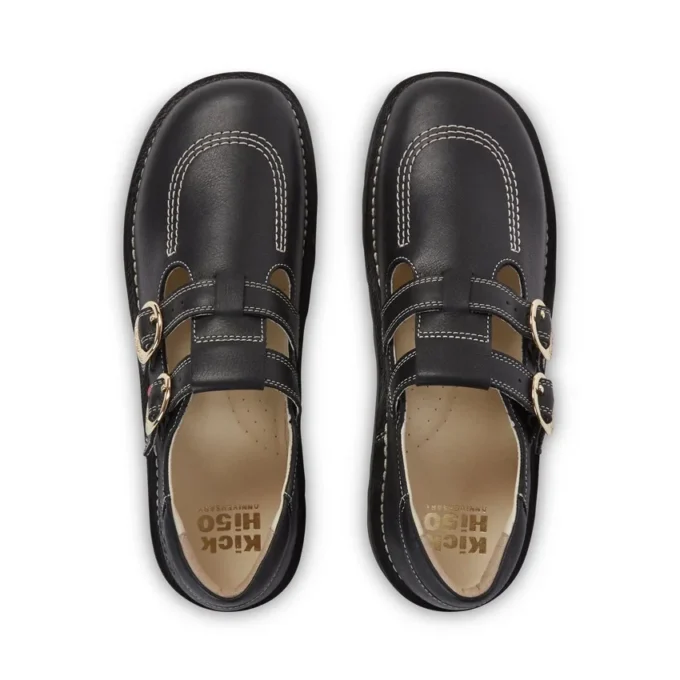 Unisex-Kick T-Bar-Goldie-Schuhe für Erwachsene, schwarz Unisex-Kick T-Bar-Goldie-Schuhe für Erwachsene, schwarz
