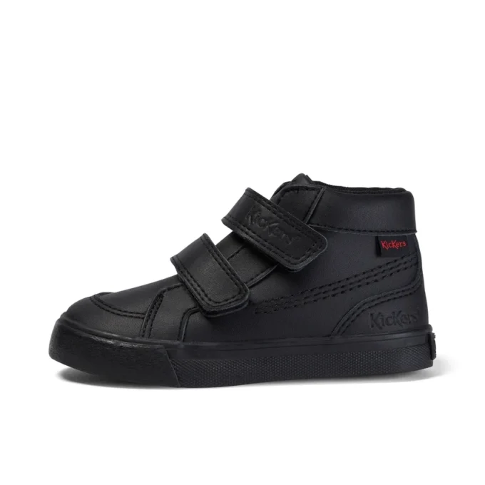 Unisex-Kinderschuhe Tovni Hi Leder Schwarz Unisex-Kinderschuhe Tovni Hi Leder Schwarz