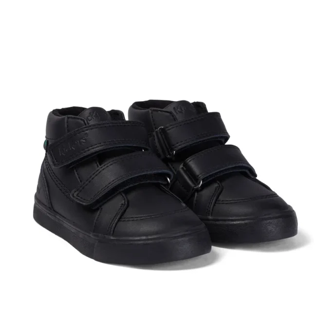 Unisex-Kinderschuhe Tovni Hi Leder Schwarz Unisex-Kinderschuhe Tovni Hi Leder Schwarz