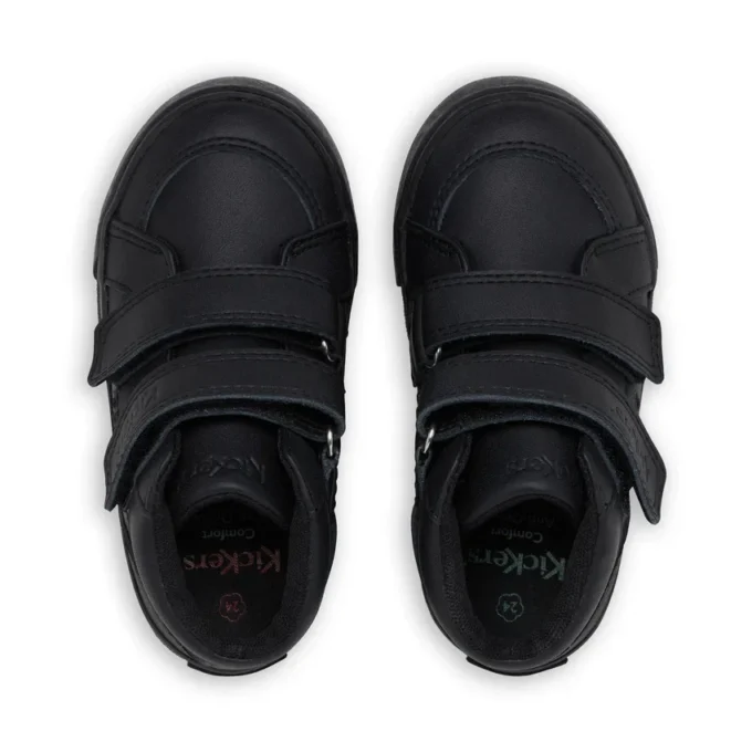 Unisex-Kinderschuhe Tovni Hi Leder Schwarz Unisex-Kinderschuhe Tovni Hi Leder Schwarz