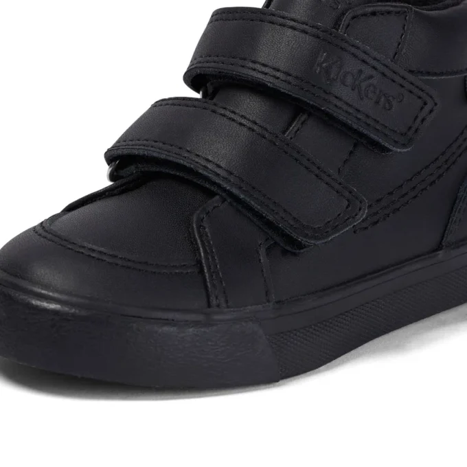 Unisex-Kinderschuhe Tovni Hi Leder Schwarz Unisex-Kinderschuhe Tovni Hi Leder Schwarz