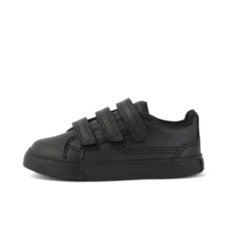 Unisex-Kinderschuhe Tovni Trip aus Lederalternative, schwarz
