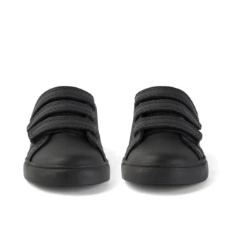 Unisex-Kinderschuhe Tovni Trip aus Lederalternative, schwarz