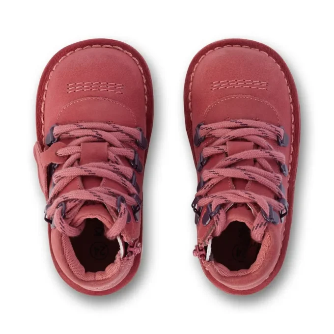 Unisex-Kinderstiefel Kick Hi Explore Leder Rosa Unisex-Kinderstiefel Kick Hi Explore Leder Rosa
