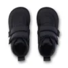 Unisex-Kinderstiefel Playflex Hi Vel Leder Schwarz Unisex-Kinderstiefel Playflex Hi Vel Leder Schwarz
