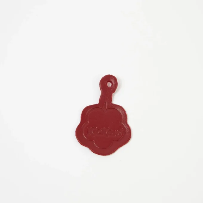 Unisex-Leder-Fleurette Rot Unisex-Leder-Fleurette Rot