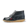 Unisex-Leder-Kick Hi Core für Erwachsene in Navy Unisex-Leder-Kick Hi Core für Erwachsene in Navy