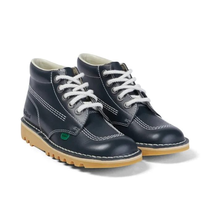 Unisex-Leder-Kick Hi Core für Erwachsene in Navy Unisex-Leder-Kick Hi Core für Erwachsene in Navy