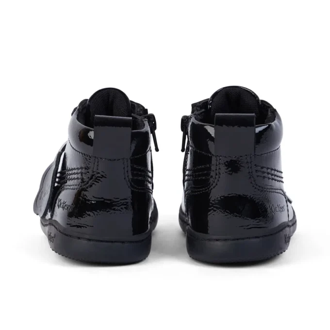 Unisex-Schuhe für Kleinkinder Playflex Hi Crinkle Lackleder Schwarz Unisex-Schuhe für Kleinkinder Playflex Hi Crinkle Lackleder Schwarz