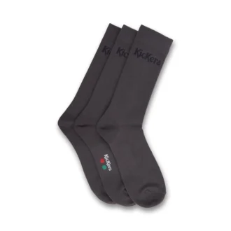 Unisex-Socken für Erwachsene, Everyday Crew, 3er-Pack, Grau Unisex-Socken für Erwachsene, Everyday Crew, 3er-Pack, Grau