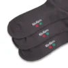 Unisex-Socken für Erwachsene, Everyday Crew, 3er-Pack, Grau Unisex-Socken für Erwachsene, Everyday Crew, 3er-Pack, Grau