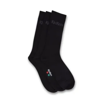 Unisex-Socken für Erwachsene, Everyday Crew, 3er-Pack, schwarz Unisex-Socken für Erwachsene, Everyday Crew, 3er-Pack, schwarz