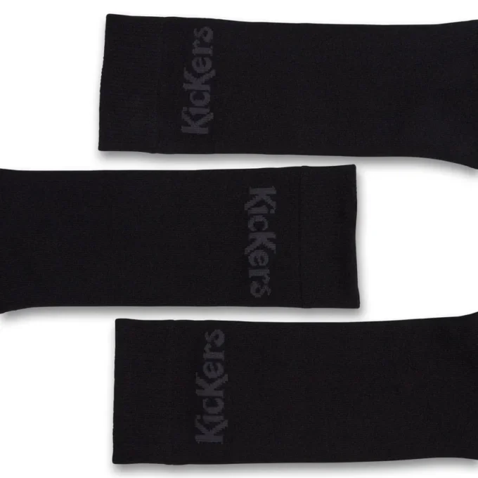 Unisex-Socken für Erwachsene, Everyday Crew, 3er-Pack, schwarz