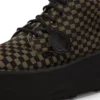 Unisex-Stiefel für Erwachsene Kick Hi Platform Leder Schwarz/Khaki Unisex-Stiefel für Erwachsene Kick Hi Platform Leder Schwarz/Khaki
