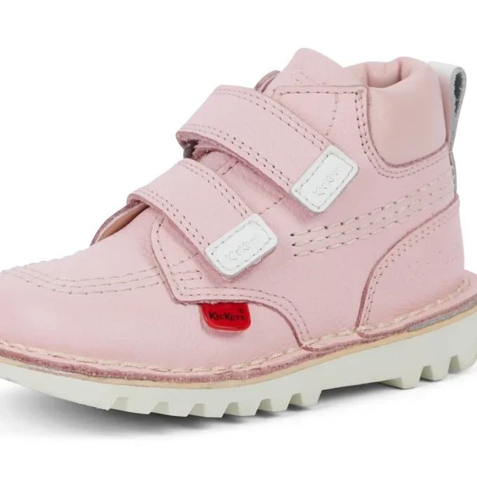 Unisex-Stiefel für Kleinkinder Kick Hi Roll Leder Hellrosa Unisex-Stiefel für Kleinkinder Kick Hi Roll Leder Hellrosa