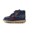Unisex-Stiefel für Kleinkinder Kick Hi Roll Leder Marineblau Unisex-Stiefel für Kleinkinder Kick Hi Roll Leder Marineblau