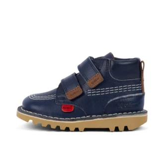 Unisex-Stiefel für Kleinkinder Kick Hi Roll Leder Marineblau Unisex-Stiefel für Kleinkinder Kick Hi Roll Leder Marineblau