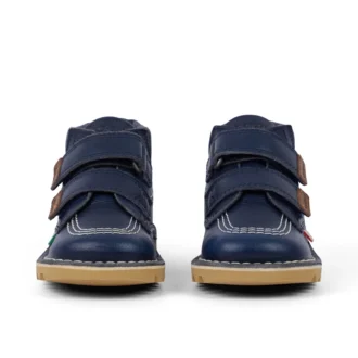 Unisex-Stiefel für Kleinkinder Kick Hi Roll Leder Marineblau Unisex-Stiefel für Kleinkinder Kick Hi Roll Leder Marineblau