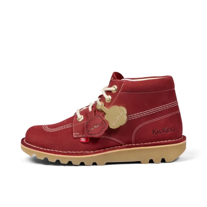Unisex-Stiefel „Kick Hi Goldie“ für Erwachsene, rot Unisex-Stiefel „Kick Hi Goldie“ für Erwachsene, rot