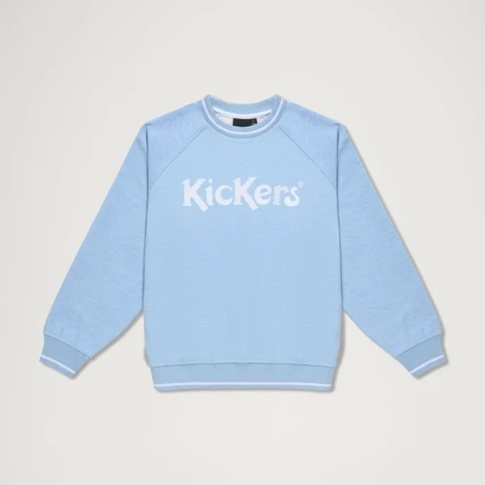 Unisex-Sweatshirt „Kickers Classic Crew“ für Erwachsene, Blau Unisex-Sweatshirt „Kickers Classic Crew“ für Erwachsene, Blau